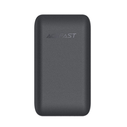 Polnilnik Acefast A100, 65W, 3.25A, 1 x USB-A - 2 x USB-C, črn