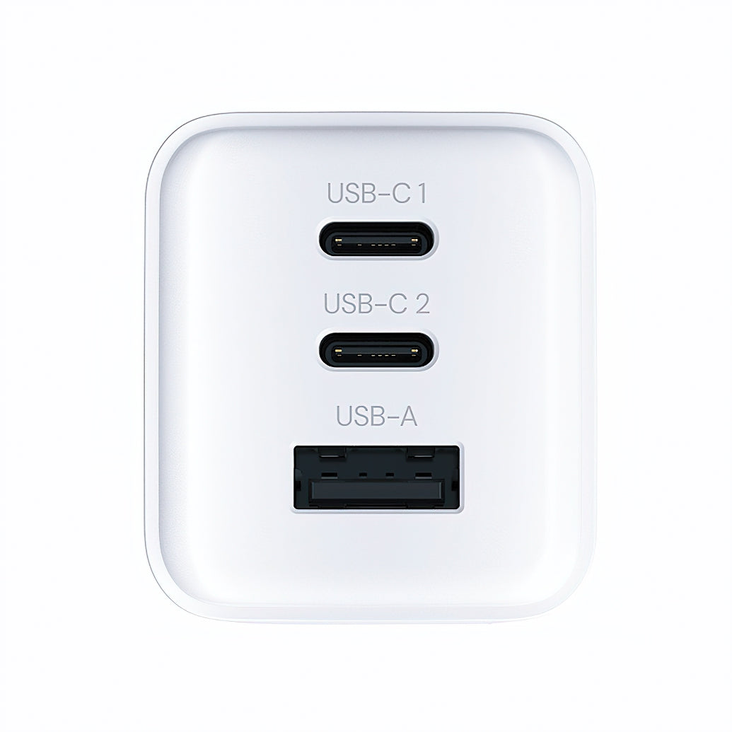 Allity Network Charger. ATC-01-65WACC Fast, 65W, 3.25A, 1 x USB-A - 2 x USB-C, White