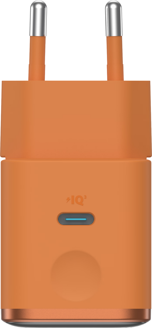 Omrežni polnilec Anker Nano Display, 45W, 3A, 1 x USB-C, Oranžen A121DGO1