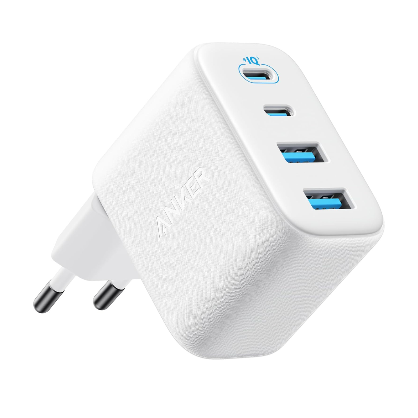 Anker Zolo Wall Charger, 50W, 3A, 2 x USB-A - 2 x USB-C, White A121EG21