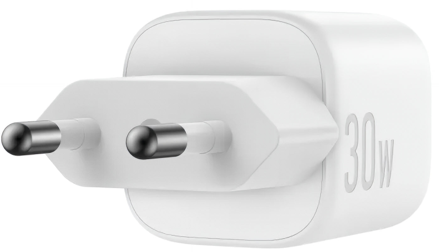 Polnilnik Anker Zolo, 30W, 3A, 1 x USB-C, Bel A2698G21