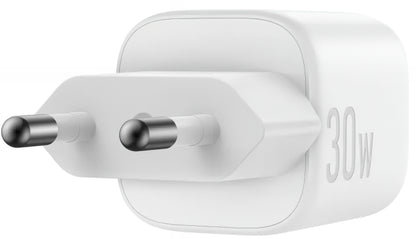 Polnilnik Anker Zolo, 30W, 3A, 1 x USB-C, Bel A2698G21