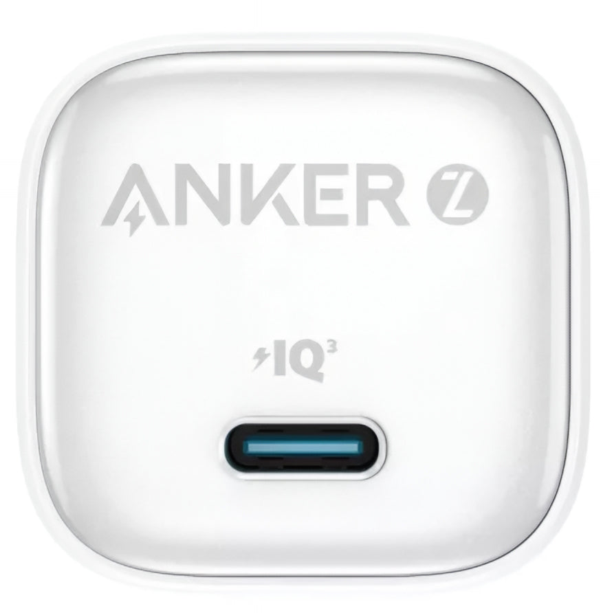 Polnilnik Anker Zolo, 30W, 3A, 1 x USB-C, Bel A2698G21