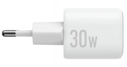 Polnilnik Anker Zolo, 30W, 3A, 1 x USB-C, Bel A2698G21