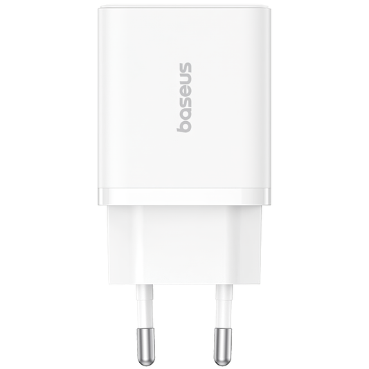 Polnilnik Baseus Cube, 20W, 3A, 1 x USB-A - 1 x USB-C, Bel P10111403213-00