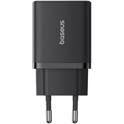 Polnilnik Baseus Cube, 20W, 3A, 1 x USB-A - 1 x USB-C, Črn P10111403113-00