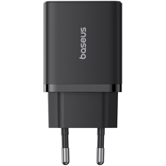 Polnilnik Baseus Cube, 20W, 3A, 1 x USB-A - 1 x USB-C, Črn P10111403113-00