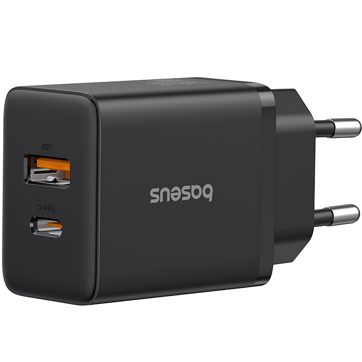 Polnilnik Baseus Cube, 20W, 3A, 1 x USB-A - 1 x USB-C, Črn P10111403113-00
