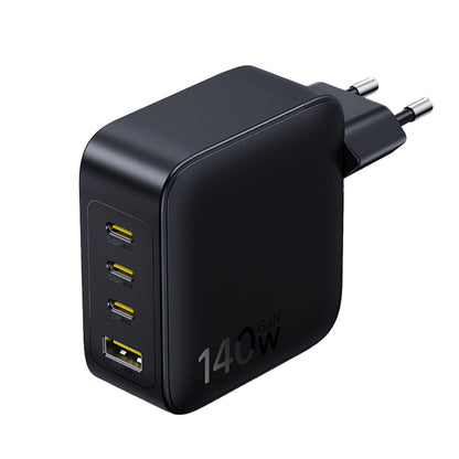 Polnilnik Baseus EnerFill FH11, 140W, 5A, 1 x USB-A - 3 x USB-C, črn E0121J00