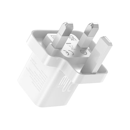 Polnilnik Baseus GaN5 UK, 30W, 3A, 1 x USB-C, Bel P10110906213-00