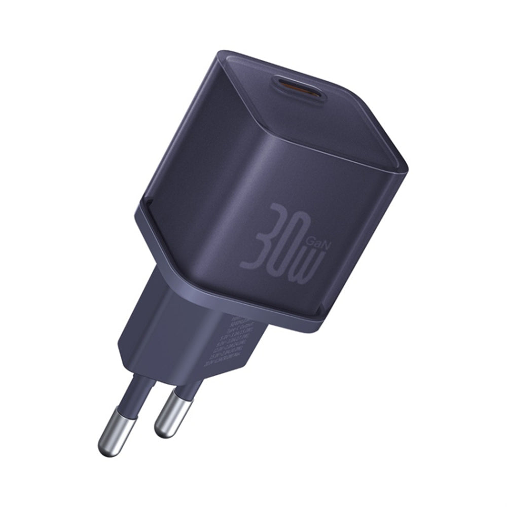 Polnilnik Baseus GaN5S, 30W, 3A, 1 x USB-C, Vijolična P10162504523-00