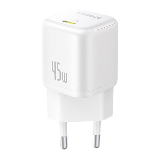 Polnilnik Baseus PicoGo, 45W, 3A, 1 x USB-C, Bel P10176800213-00