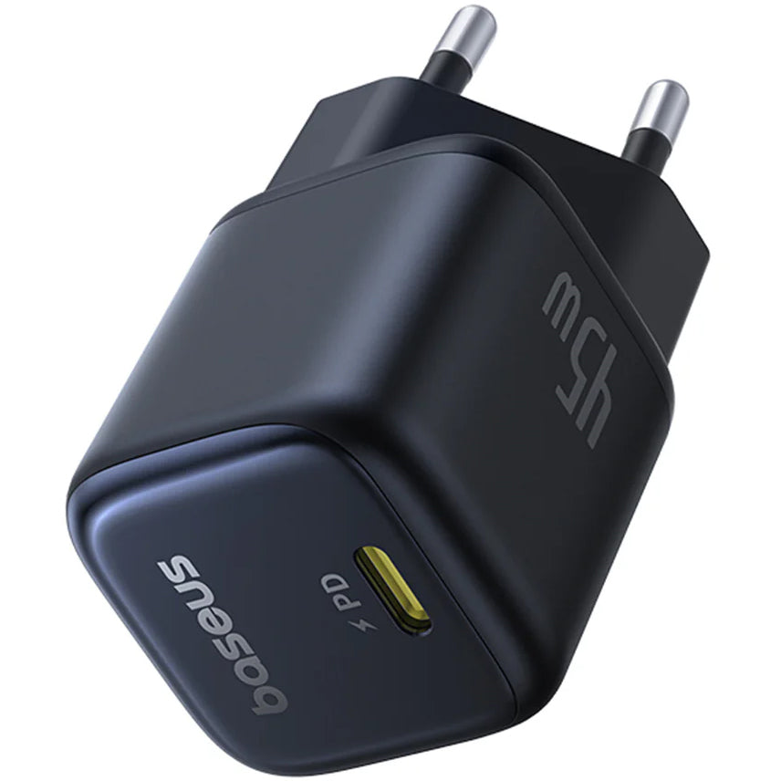 Omrežni polnilec Baseus PicoGo, 45W, 3A, 1 x USB-C, črn P10176800123-00