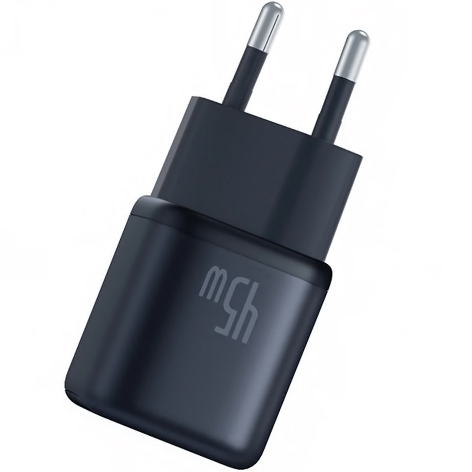 Omrežni polnilec Baseus PicoGo, 45W, 3A, 1 x USB-C, črn P10176800123-00