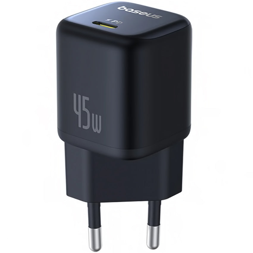 Omrežni polnilec Baseus PicoGo, 45W, 3A, 1 x USB-C, črn P10176800123-00