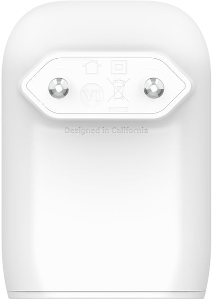 Omrežni polnilec Belkin BoostCharge Dual, 37W, 3A, 1 x USB-A - x USB-C, bel WCB007vfWH