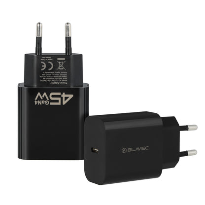 Polnilnik Blavec BC-7, 45W, 3A, 1 x USB-C, črn