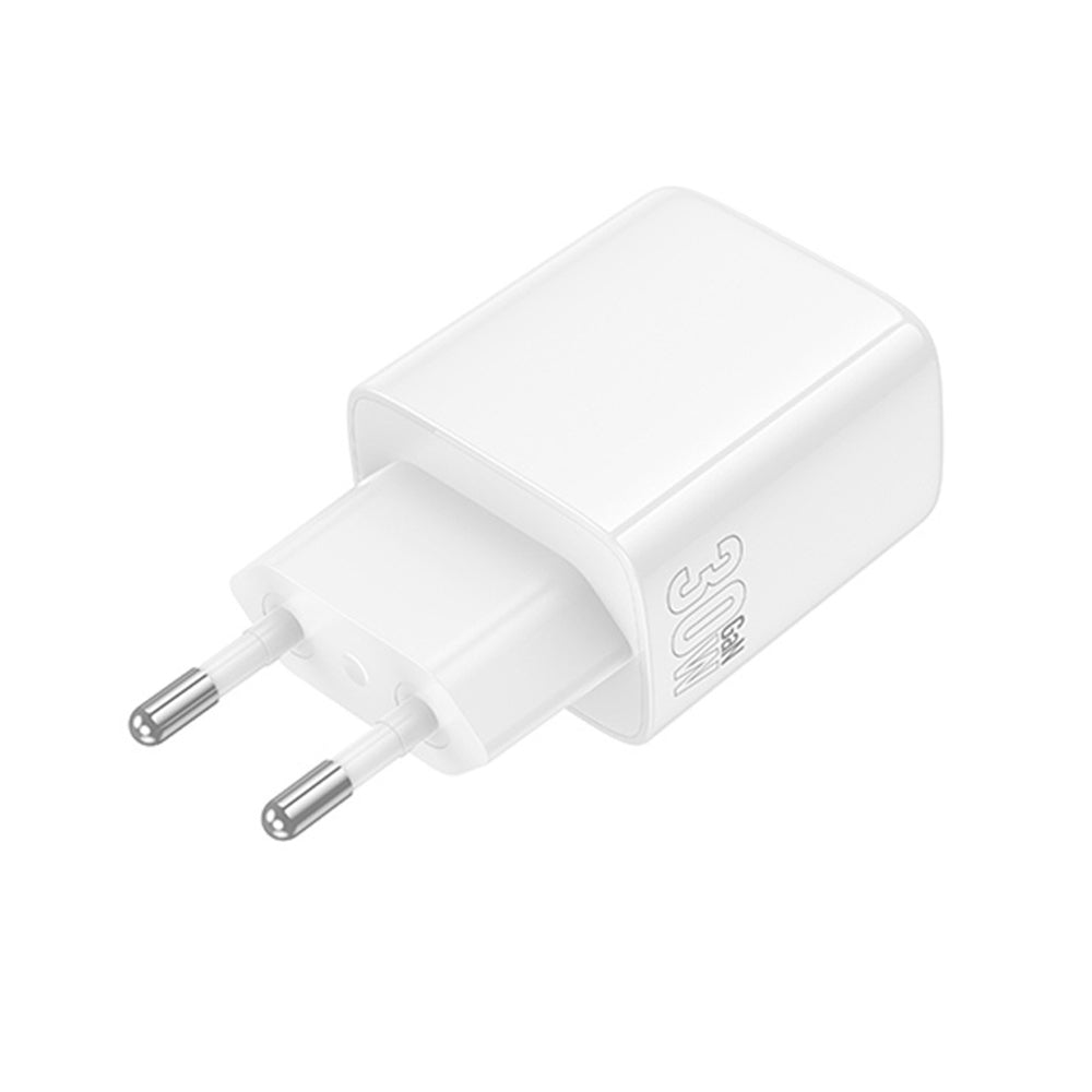Polnilnik Borofone BN29 Fuente, 30W, 3A, 1 x USB-A - 1 x USB-C, Bel