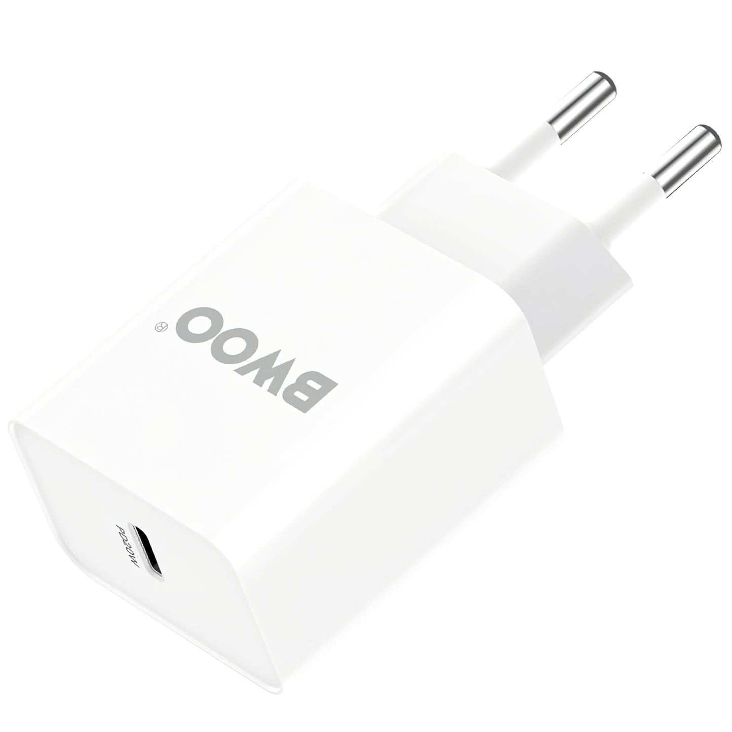 Network Charger BWOO BO-CDA119, 20W, 4A, 1 x USB-C, White 