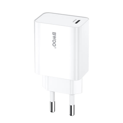 Polnilnik BWOO CDA226, 20W, 3A, 1 x USB-C, Bel