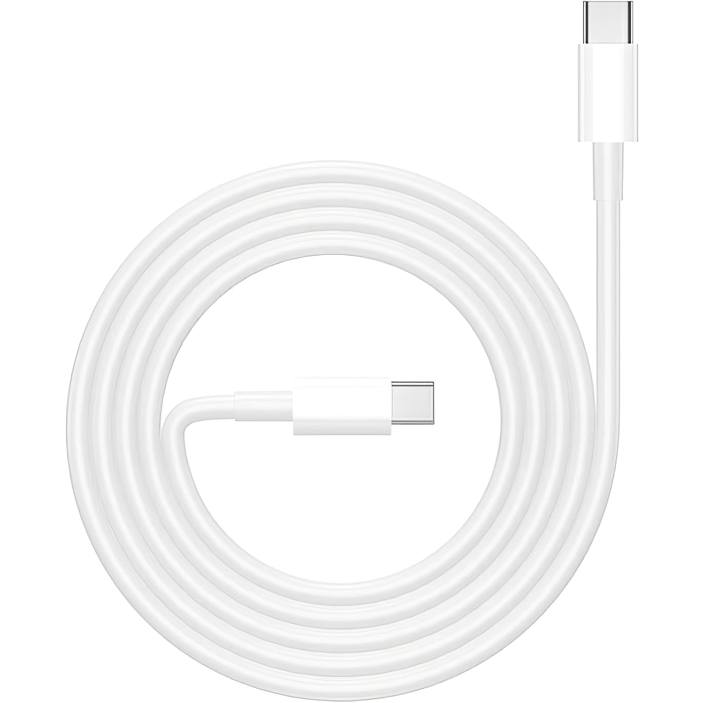 Omrežni polnilec s kablom USB-C Prestico F8S, 20W, 3A, 1 x USB-C, bel
