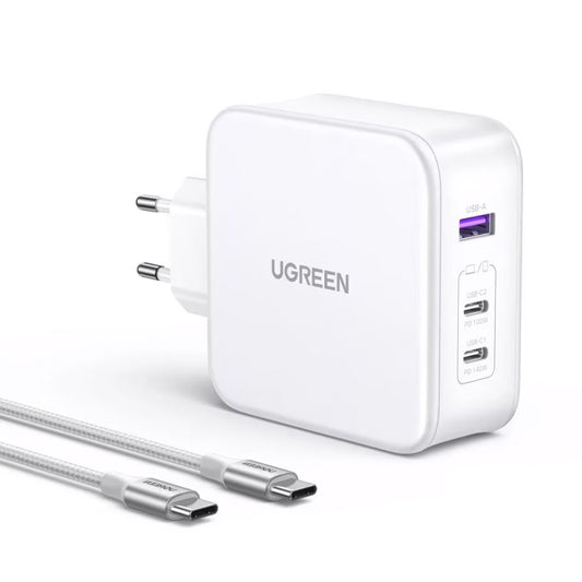 UGREEN CD289, 140 W, 5 A, 1 x USB-A - 2 x USB-C, bel