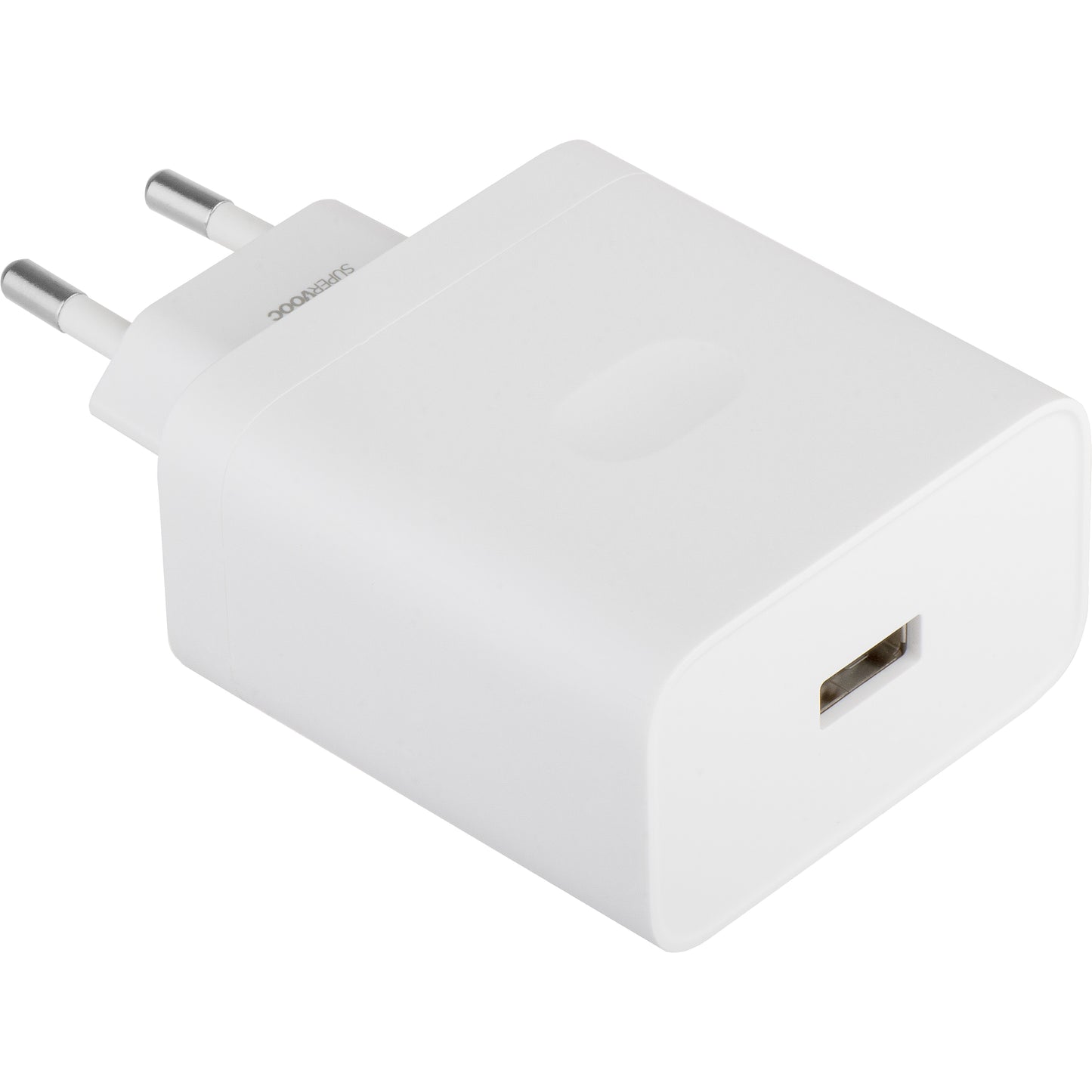 Omrežni polnilnik Oppo s kablom USB-C, 67 W, 6,1 A, 1 x USB-A, bel VCB7CAEH