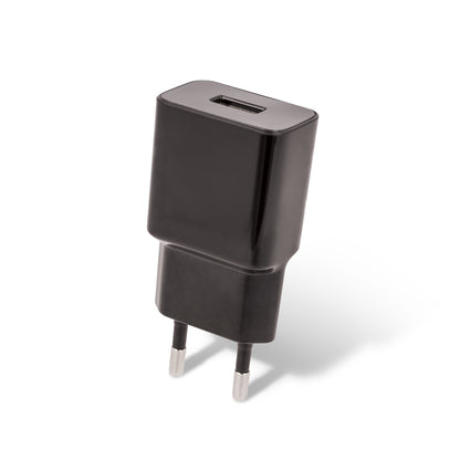 Polnilnik za omrežje z mikroUSB kablom MaXlife MXTC-01, 10.5W, 2.1A, 1 x USB-A, Črn