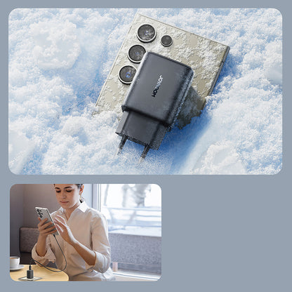 Polnilnik omrežja s kablom USB-C Joyroom JR-TCF23, 25W, 3A, 1 x USB-C, črn