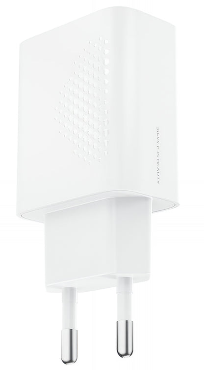 Polnilnik omrežja s kablom USB-C XO Design L162, 30W, 3A, 1 x USB-C, Bel