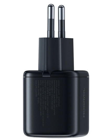 Polnilnik Joyroom JR-TG7 z Lightning kablom, 33W, 3A, 1 x USB-A - 1 x USB-C, črn