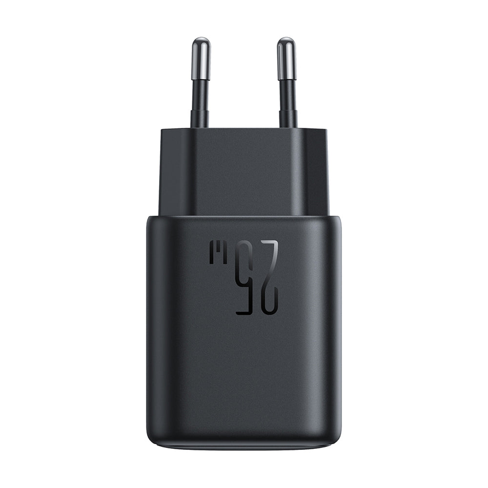 Polnilnik omrežja s kablom USB-C Joyroom JR-TCF23, 25W, 3A, 1 x USB-C, črn
