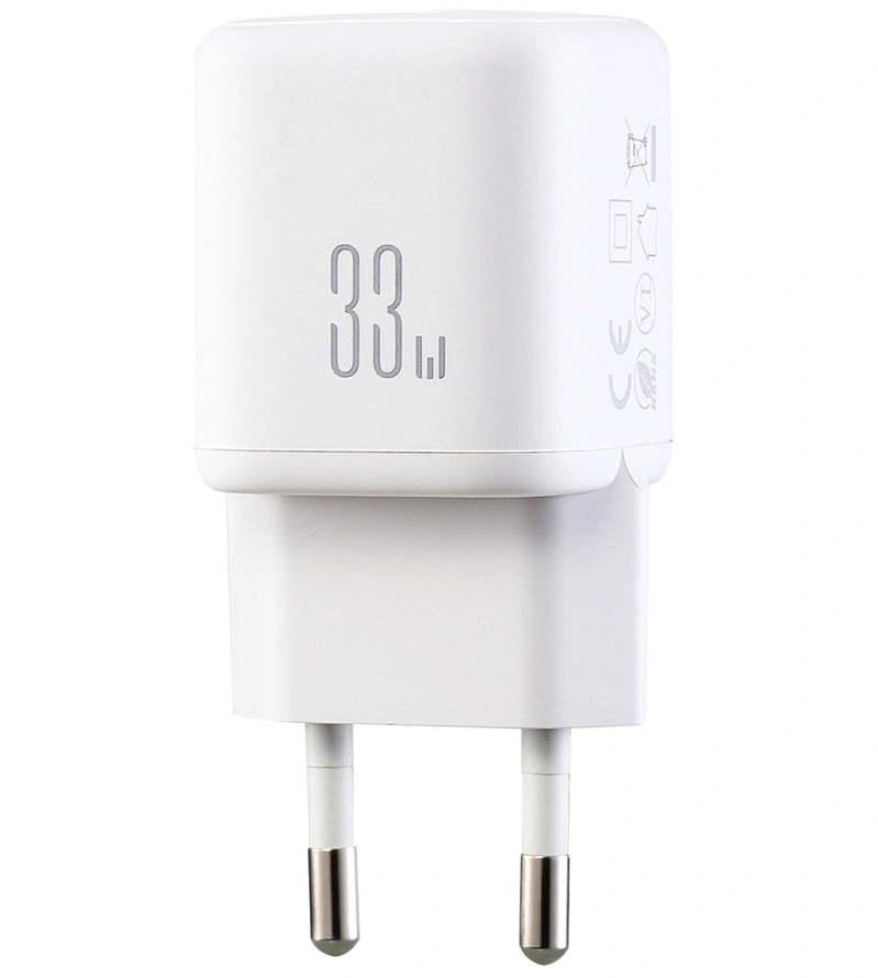 Polnilnik Joyroom JR-TG7 z Lightning kablom, 33W, 3A, 1 x USB-A - 1 x USB-C, bel