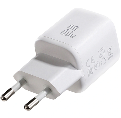Polnilnik Joyroom JR-TG7 z Lightning kablom, 33W, 3A, 1 x USB-A - 1 x USB-C, bel