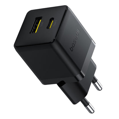 Polnilnik Baseus Palm z USB-C kablom, 30W, 3A, 1 x USB-A - 1 x USB-C, črn P1011160A113-01