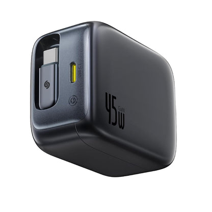 Omrežni polnilec s kablom USB-C Baseus EnerCore CJ11, 45W, 3A, 1 x USB-C, črn Z0004800