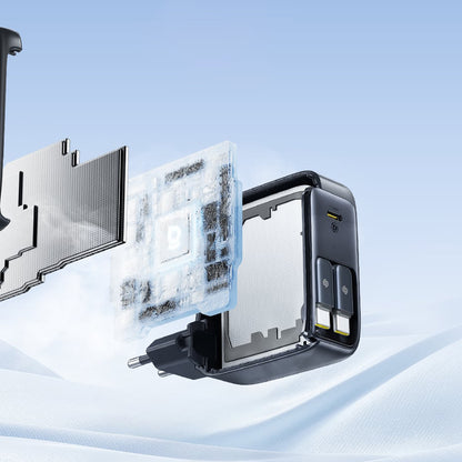 Omrežni polnilec z USB-C kablom Baseus EnerCore CJ21, 67W, 3.35A, 1 x USB-C, črn E0120G00