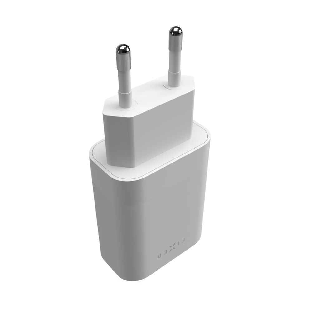 Polnilnik Fixed, 35W, 3A, 2 x USB-C, Bel