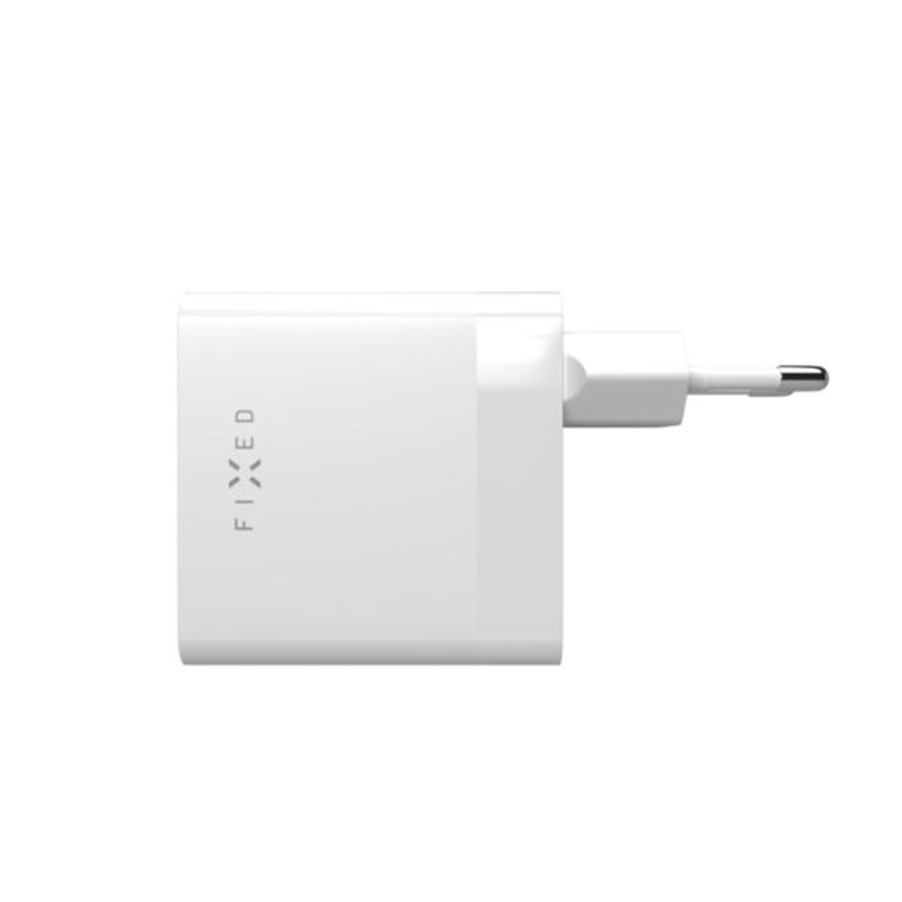 Polnilnik Fixed za omrežje, 65W, 3.25A, 2 x USB-C, Bel