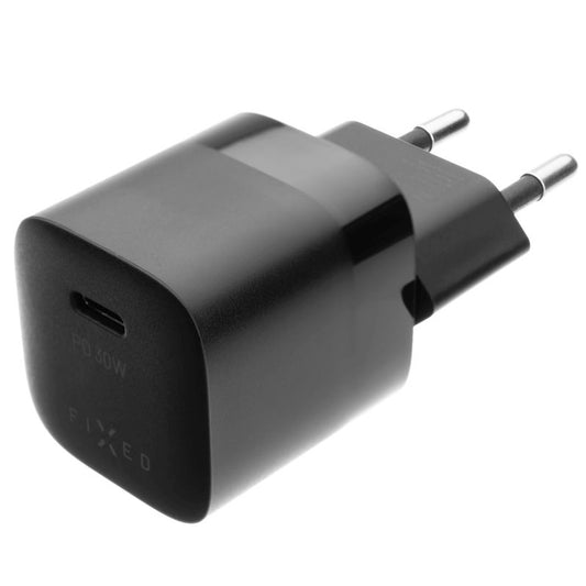 Polnilnik Fixed Mini, 30W, 3A, 1 x USB-C, črn