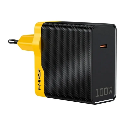 Omrežni polnilec Fnirsi, 100W, 5A, 1 x USB-C, Črn