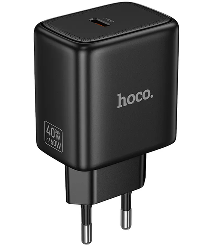 Omrežni polnilec HOCO N83, 40W, 3A, 1 x USB-C, Črn