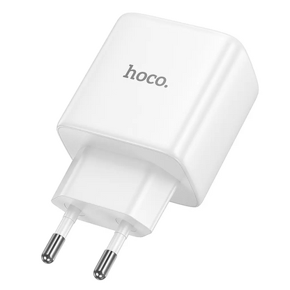 Omrežni polnilec HOCO N83, 40W, 3A, 1 x USB-C, bel