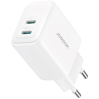 Polnilnik Joyroom JR-TCF12, 20W, 3A, 2 x USB-C, Bel