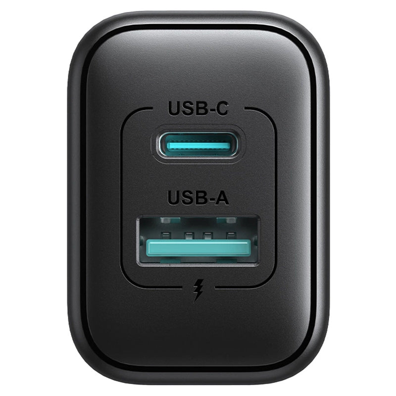 Polnilnik omrežja Joyroom JR-TCF13, 25W, 3A, 1 x USB-A - 1 x USB-C, črn