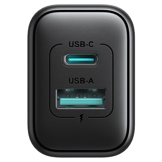 Polnilnik omrežja Joyroom JR-TCF13, 25W, 3A, 1 x USB-A - 1 x USB-C, črn
