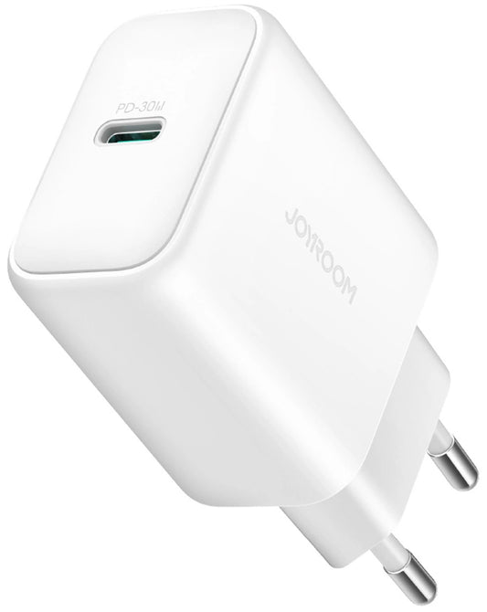 Polnilnik Joyroom JR-TCF24, 30W, 3A, 1 x USB-C, Bel