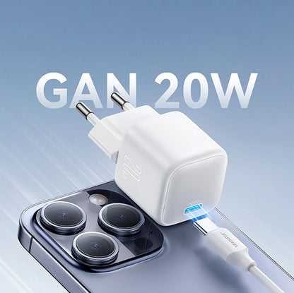Polnilnik Joyroom JR-TCG08, 20W, 3A, 1 x USB-C, Bel
