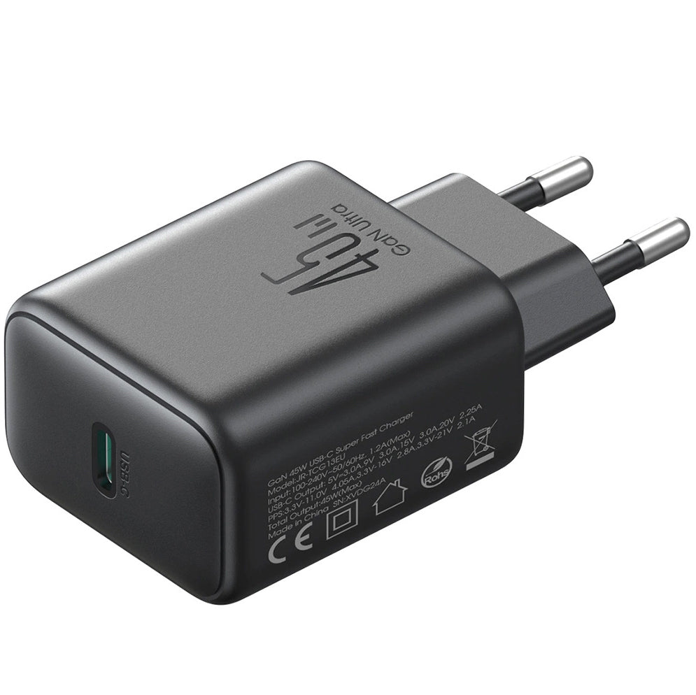 Polnilnik Joyroom JR-TCG13, 45W, 3A, 1 x USB-C, črn