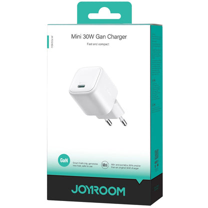 Polnilnik Joyroom JR-TCG15 Mini, 30W, 3A, 1 x USB-C, Bel